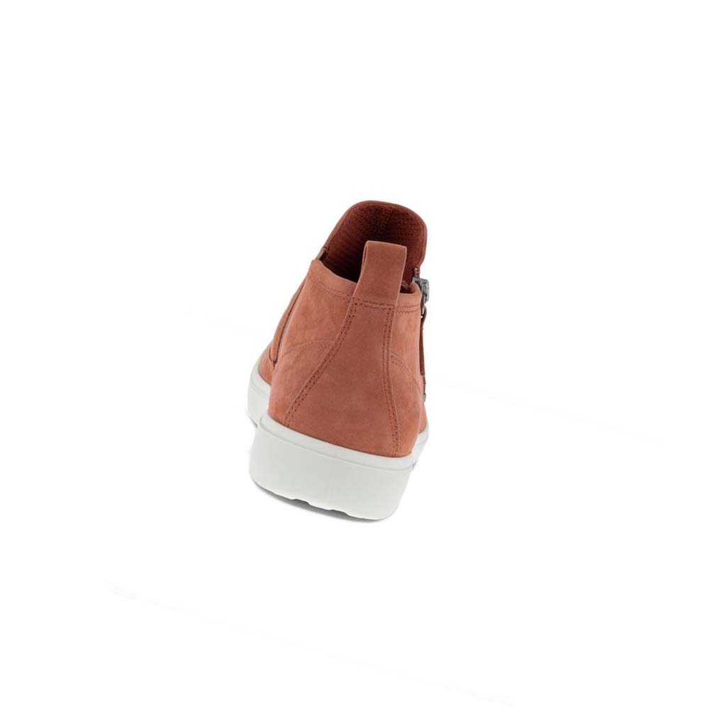 Ecco Soft Klassiska Ankle Sneakers Dam Bruna | SE 250VRW